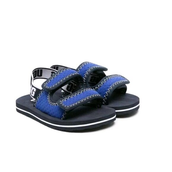 NEW UGG KIDS LENNON BLUE SLINGBACK SZ 3 - Picture 1 of 5